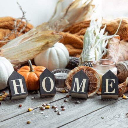 jesenné dekorácie do domácností