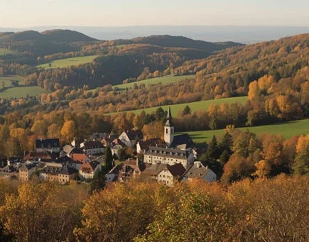 jesenné mesto Slovensko
