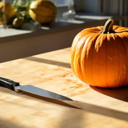 Vyrezávanie z tekvice