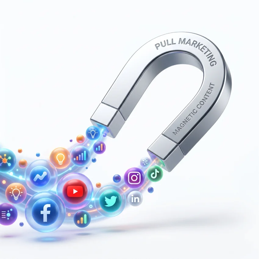 Pull marketing content