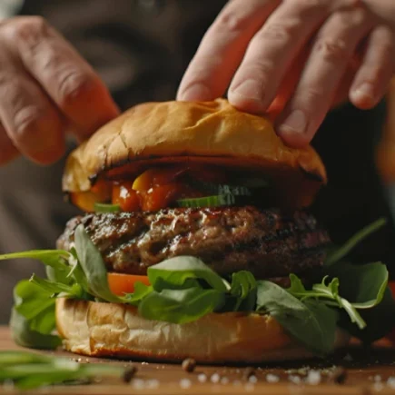 Príprava domáceho burgra