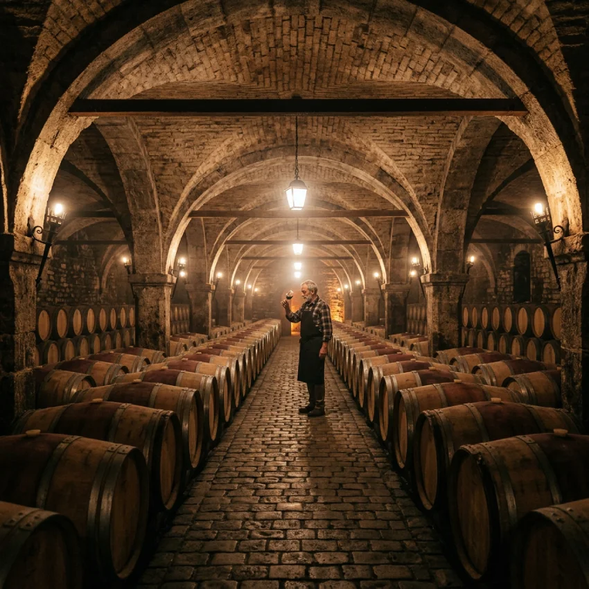 Zrenie v sudoch (Pivnica)