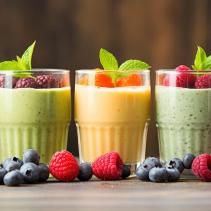 chutné smoothies z rôzneho ovocia
