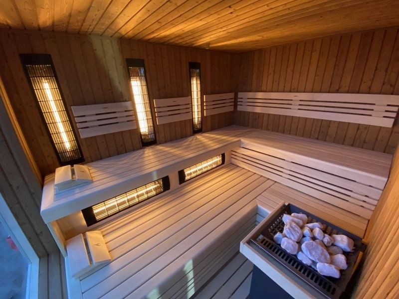 Vhodná kombinovaná sauna