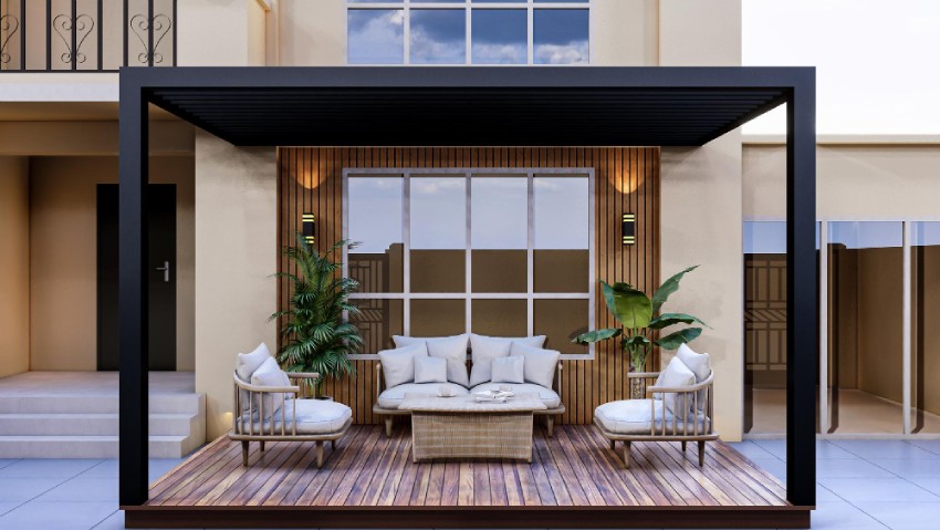 Pergola na terase
