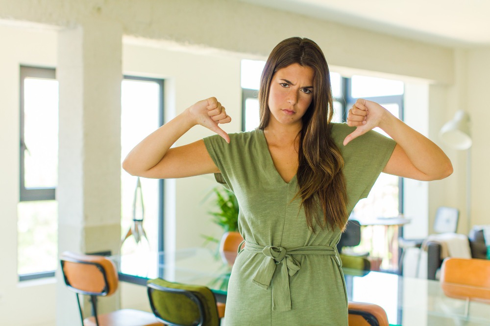 prejav nízkeho sebavedomia